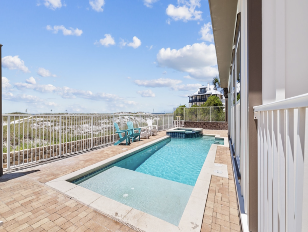 Six Bedroom Gulf Front Vacation Rental in Grayton Beach